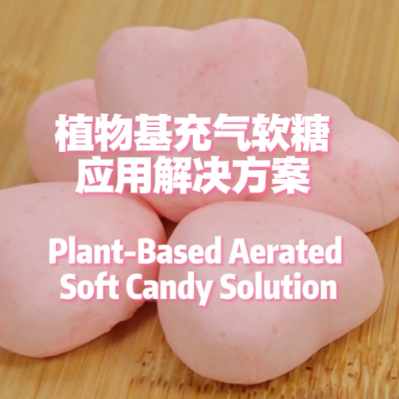 植物基充氣軟糖應用解決方案