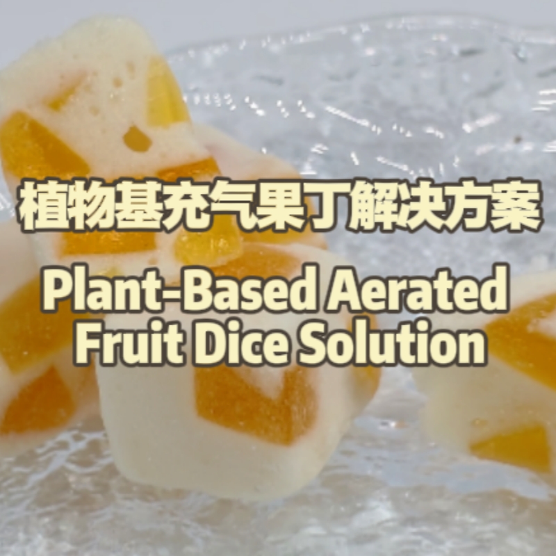 植物基充氣果丁應用解決方案