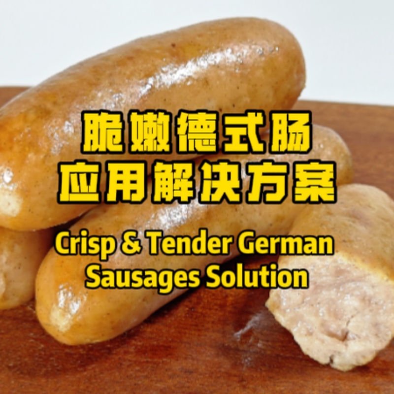 脆嫩德式腸應用解決方案